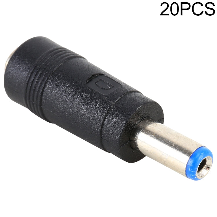 20-Piece Power Plug Adapter Set for DC Female to Male Conversion