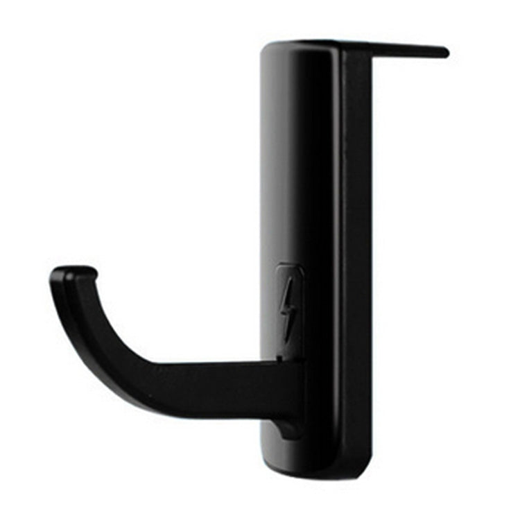 Headphone Hanger for PC Monitor or Desk - Black