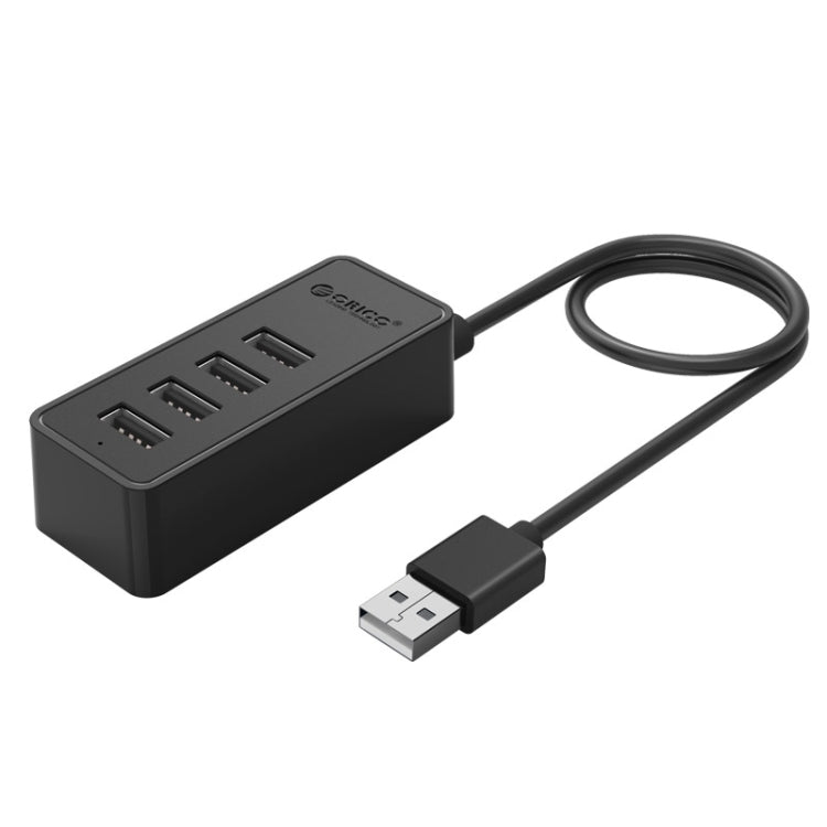 ORICO W5P-U2-100 USB 2.0 Desktop HUB with Micro USB Cable Power Supply (Black)