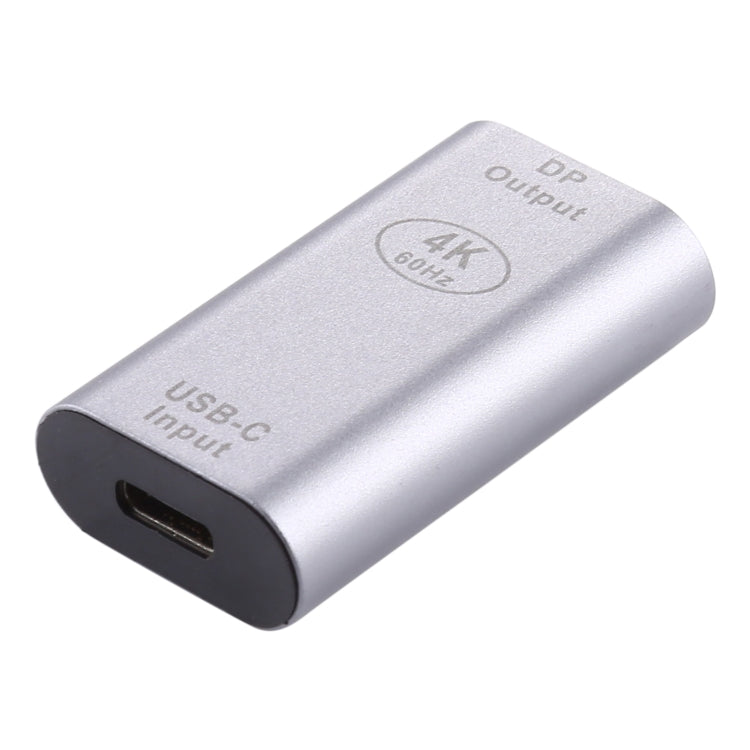 Type-C to Big DP Aluminum Adapter with 4K@60HZ Support