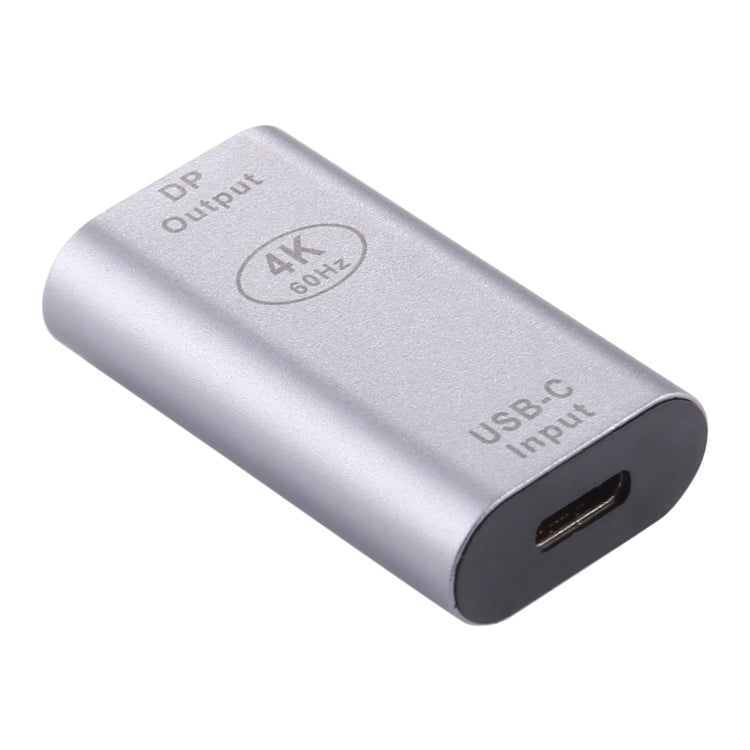 Type-C to Big DP Aluminum Adapter with 4K@60HZ Support