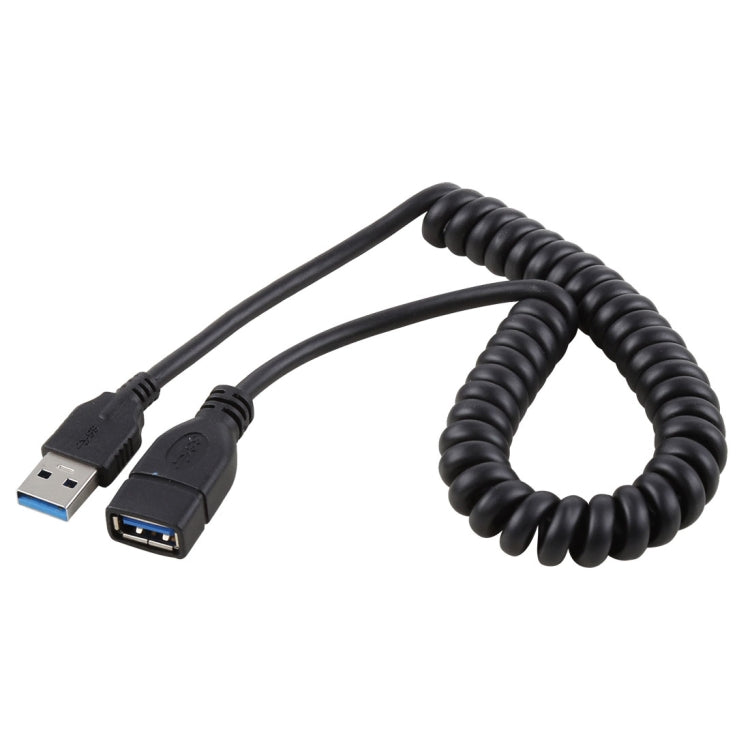 Retractable USB 3.0 Extension Cable - 1.5m High-Speed Male to Female
