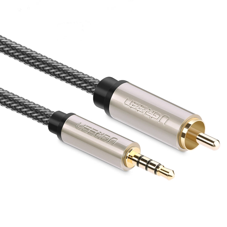 UGREEN 3.5mm to RCA Audio Cable for Xiaomi Mi 1/2 TV with 2m Length (Black)