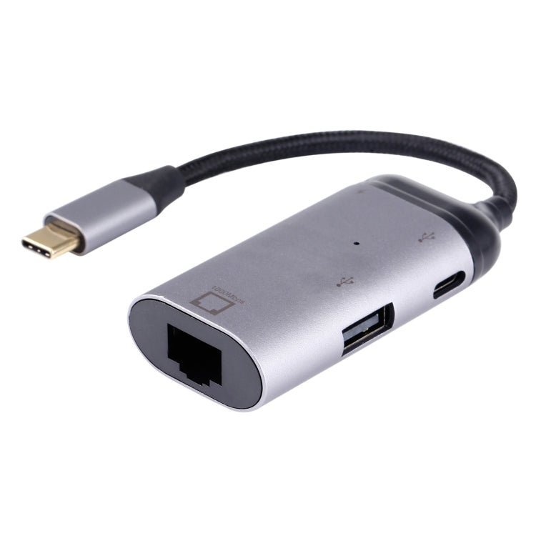 High-Speed Type-C to RJ45, Type-C, and USB Adapter Converter