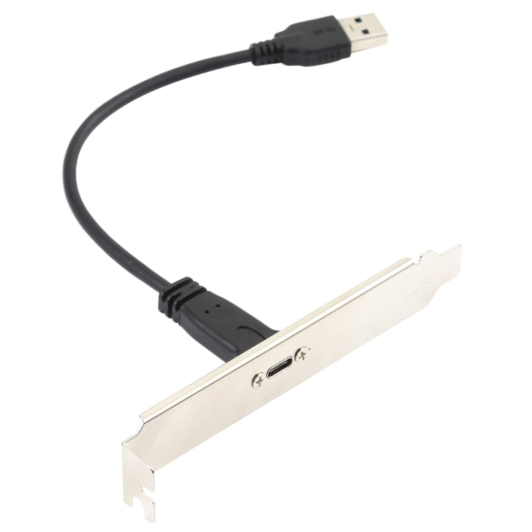 USB 3.0 Male Computer Expansion Cable with Type-C Female Connector