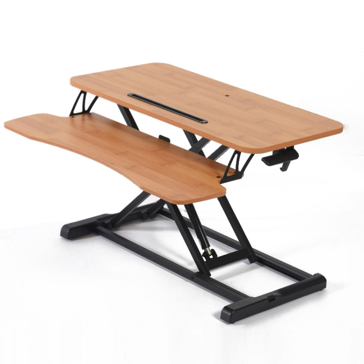 Adjustable Bamboo Standing and Liftable Computer Desk Workbench