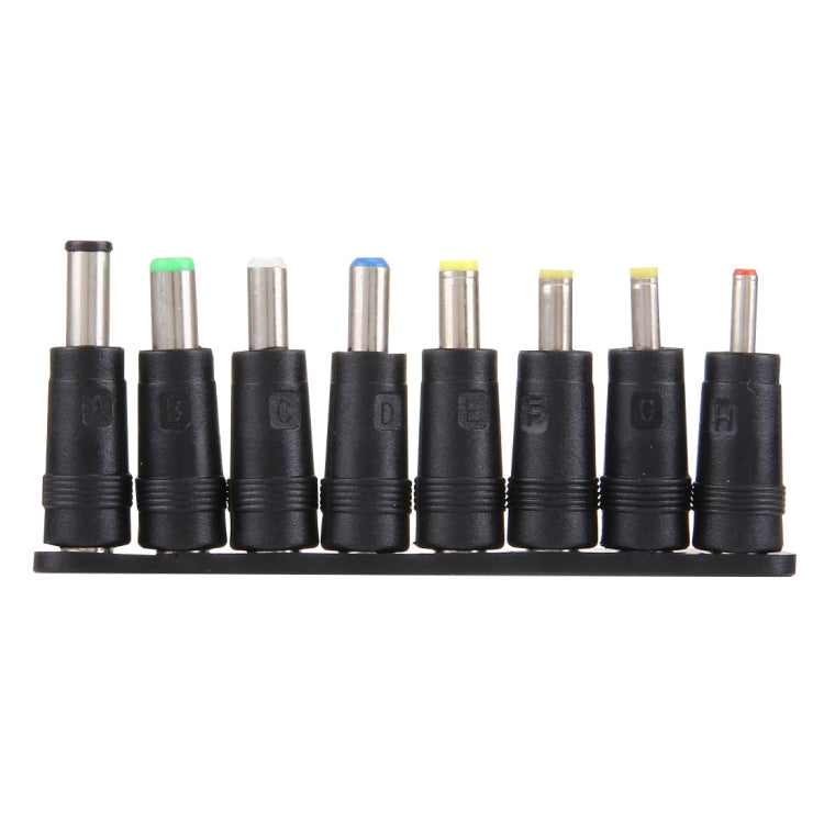 5.5x2.1mm Female to Multiple Male Interfaces 8 in 1 Power Adapters Set for HP / Sony / Acer / ASUS / DELL Laptops