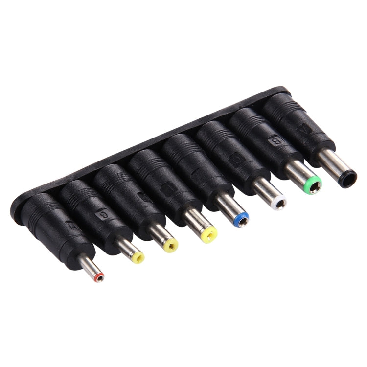 5.5x2.1mm Female to Multiple Male Interfaces 8 in 1 Power Adapters Set for HP / Sony / Acer / ASUS / DELL Laptops