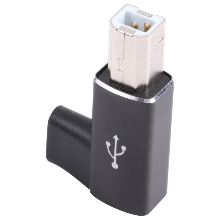 USB-C to USB 2.0 B MIDI Adapter for Electronic Instruments and Printers (Black)