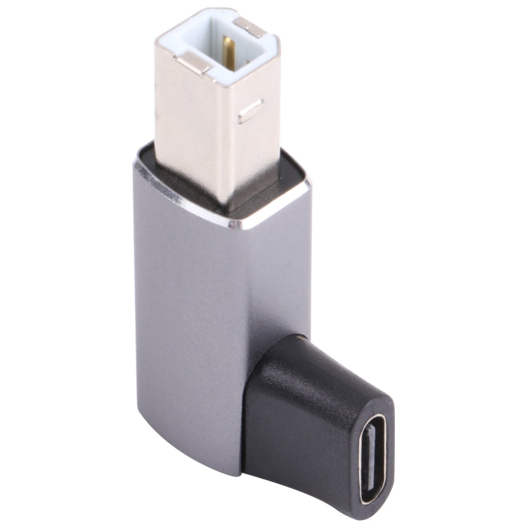 USB-C to USB 2.0 B MIDI Adapter for Electronic Instrument / Printer / Scanner / Piano (Grey)