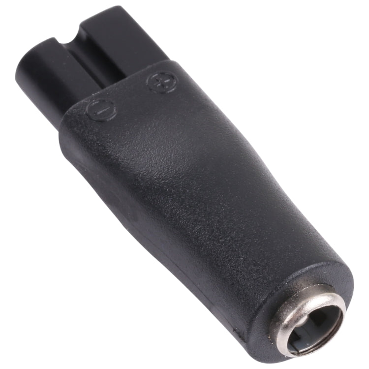 Compact DC 5.5 x 2.1mm Female to Shaver Interface Power Converter