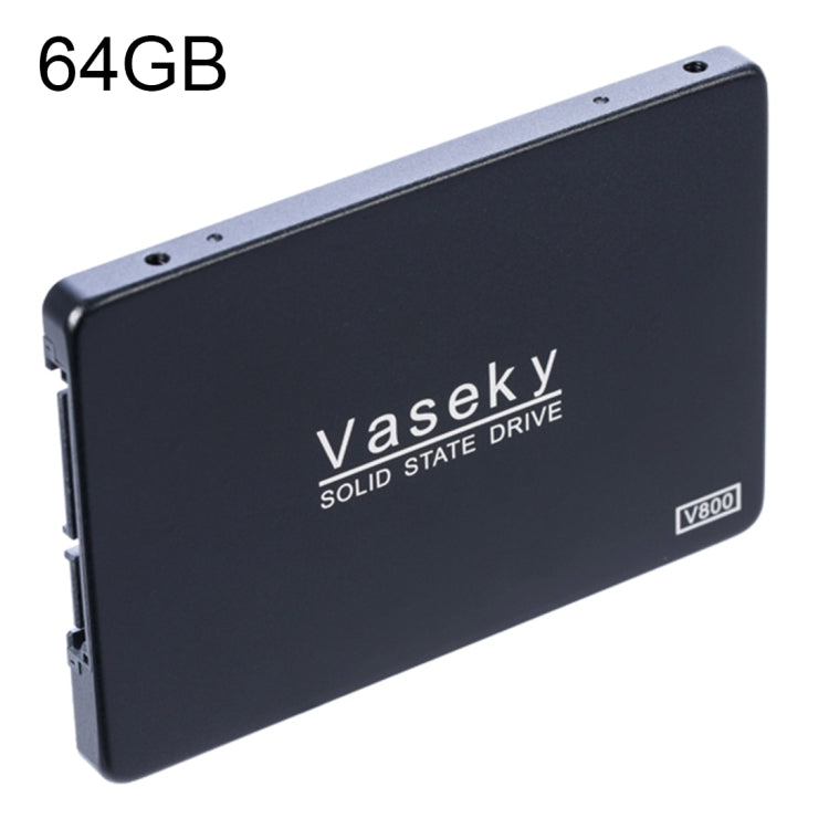 Vaseky V800 64GB Ultra-Slim SATA3 6GB/s 2.5 SSD for Desktop and Notebook