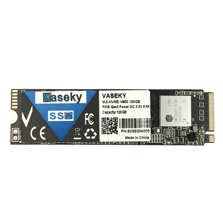 Vaseky M.2-NVME V900 120GB PCIe Gen3 SSD for Desktop and Laptop
