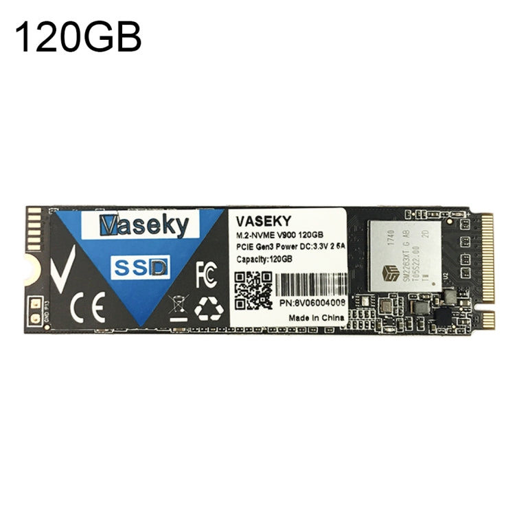 Vaseky M.2-NVME V900 120GB PCIe Gen3 SSD for Desktop and Laptop