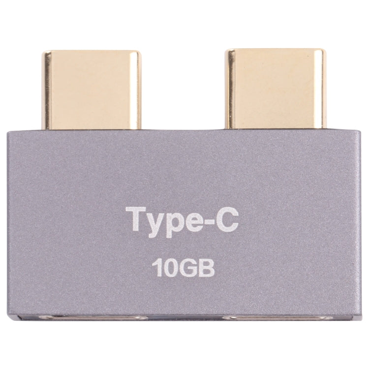 Dual USB-C Male to Dual USB-C Female Adapter