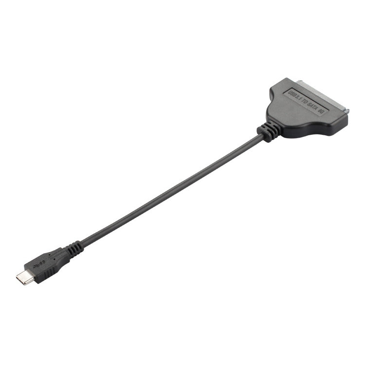 USB-C to SATA 2 7+15 Easy Drive Cable - 20cm Length with 6Gbps Transmission Rate