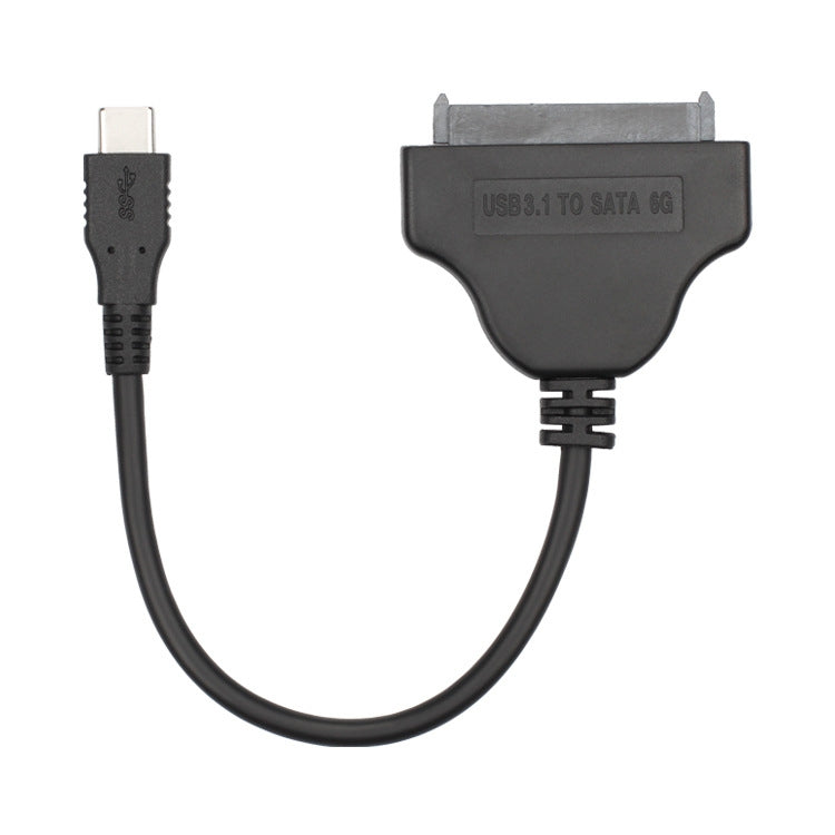 USB-C to SATA 2 7+15 Easy Drive Cable - 20cm Length with 6Gbps Transmission Rate