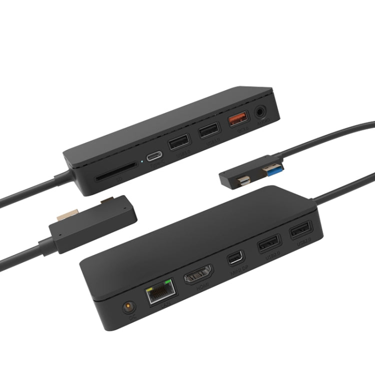 Onten OT-65002 12 in 1 Multifunctional Docking Station - Black