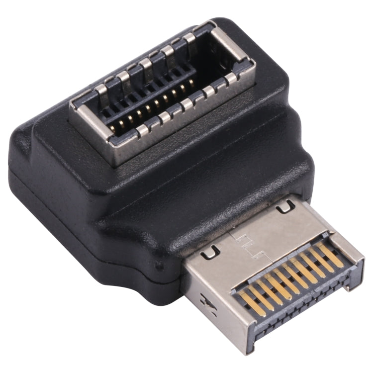 90-Degree Elbow Type-E Female to Male Computer Host Adapter