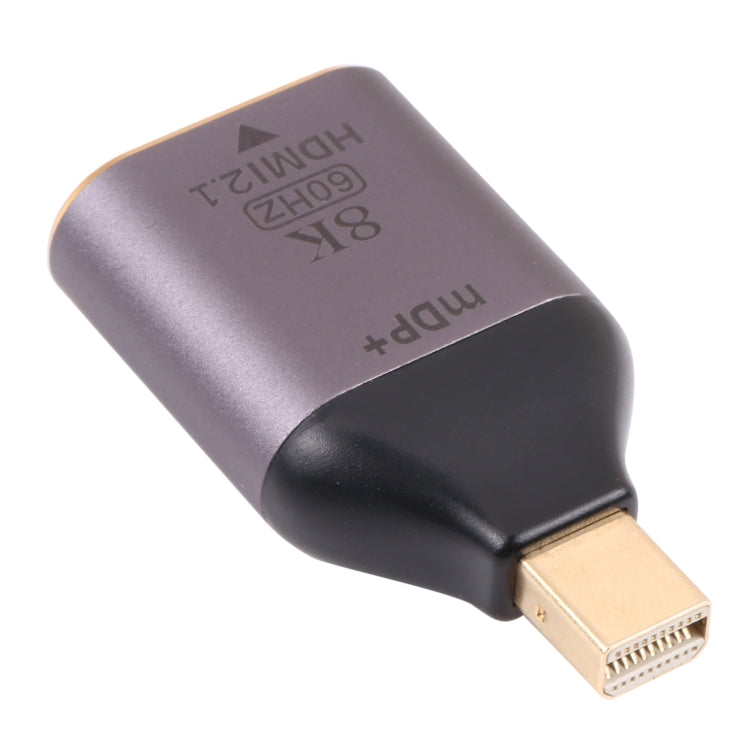 8K 60Hz HDMI 2.1 Female to Mini DP Male Adapter with Enhanced Connectivity