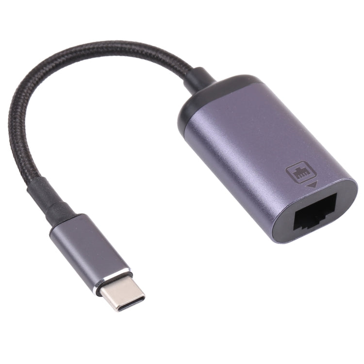 USB-C Male to RJ45 Female Adapter Cable with 100M High-Speed Transmission