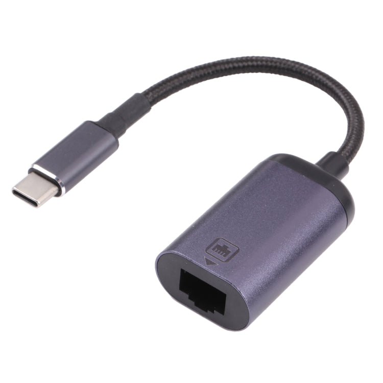 USB-C Male to RJ45 Female Adapter Cable with 100M High-Speed Transmission