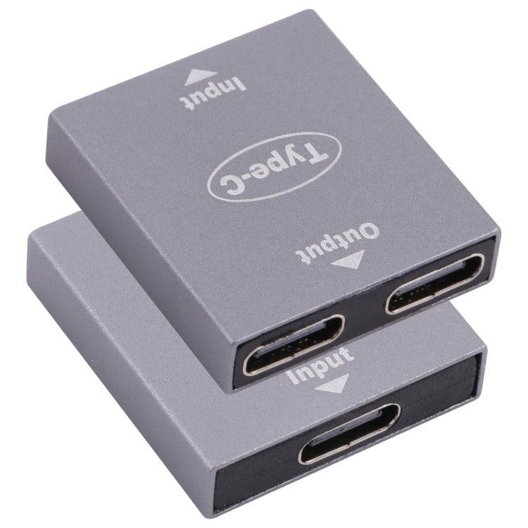 USB-C 1 to 2 Female Converter with Aluminium Alloy Shell