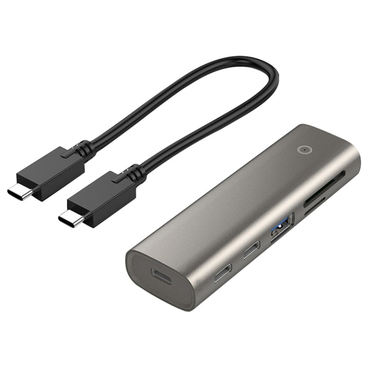 Rocketek HC463 6-in-1 HUB Adapter with USB3.1 Gen2 and Type-C 3.1