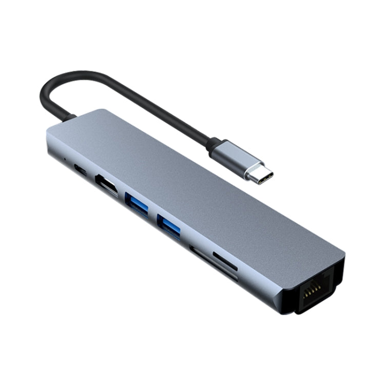 7 in 1 USB-C Hub with High-Speed Charging and 4K HDMI Output