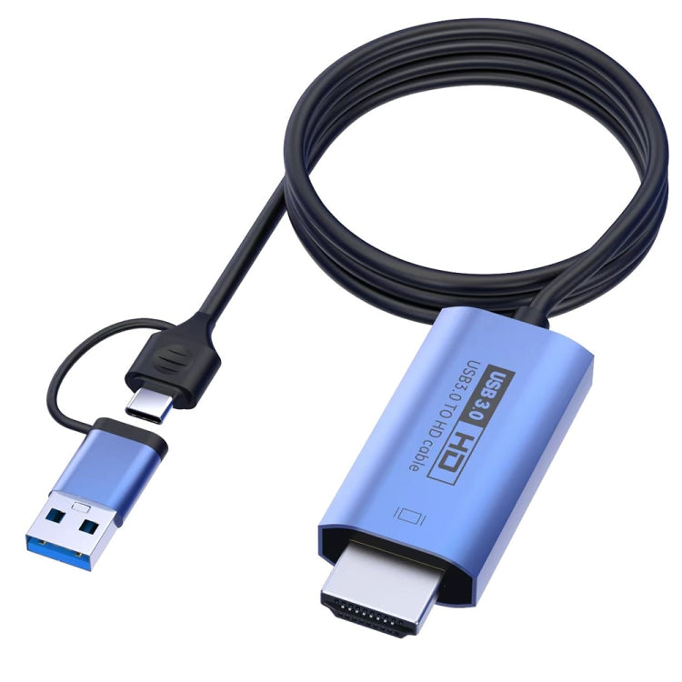 V05E USB 3.0 and USB-C / Type-C to HDMI Adapter Cable