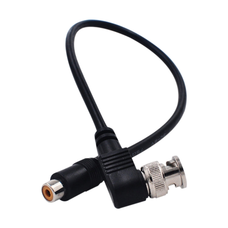 Copper HD Video Coaxial Cable, 0.35m Length, BNC Male to RCA Female Connection Cable