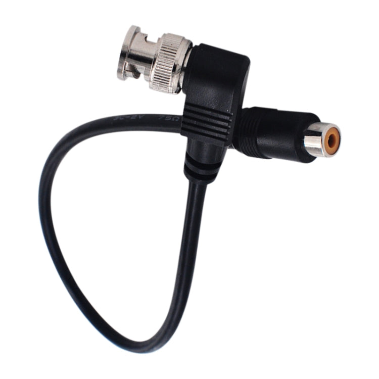 Copper HD Video Coaxial Cable, 0.35m Length, BNC Male to RCA Female Connection Cable
