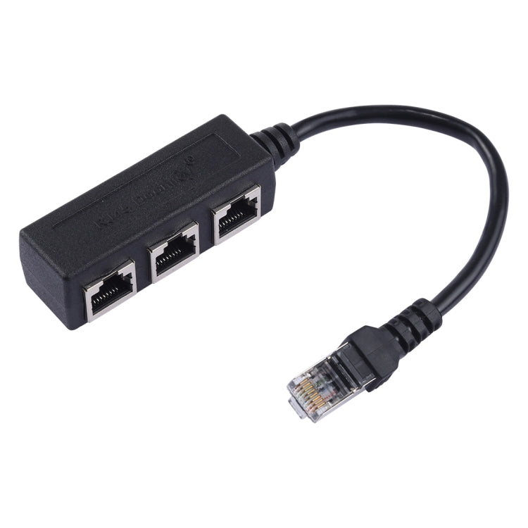 RJ45 Ethernet Network Splitter Extender - Connect up to 3 Devices