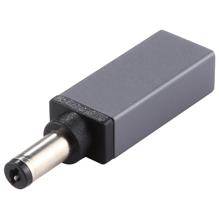 PD 18.5V-20V 5.5x2.1mm Male Adapter Connector (Silver Grey) - Durable and Portable Voltage Selection Adapter