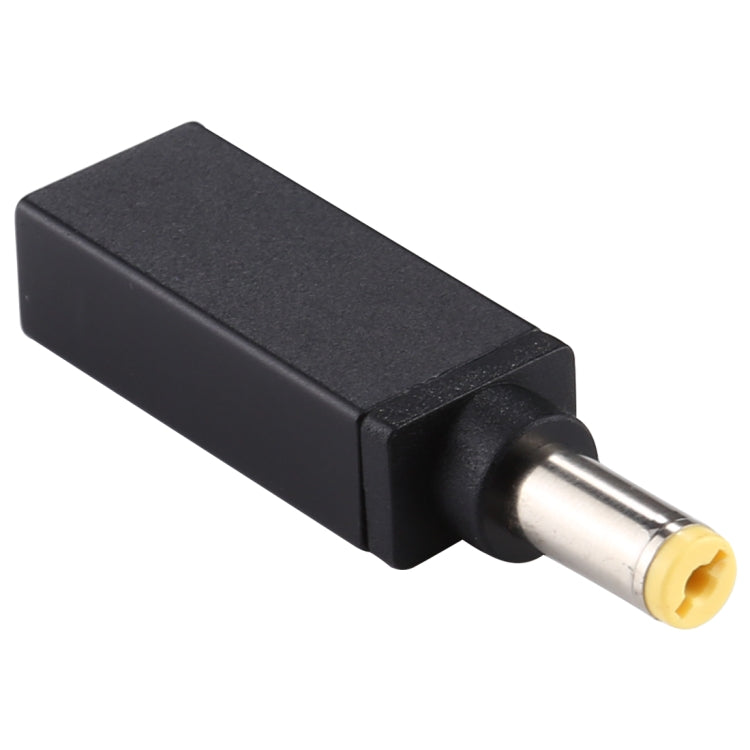 Male Adapter Connector for 18.5V-20V Power Supply (Black, 5.5x1.7mm)