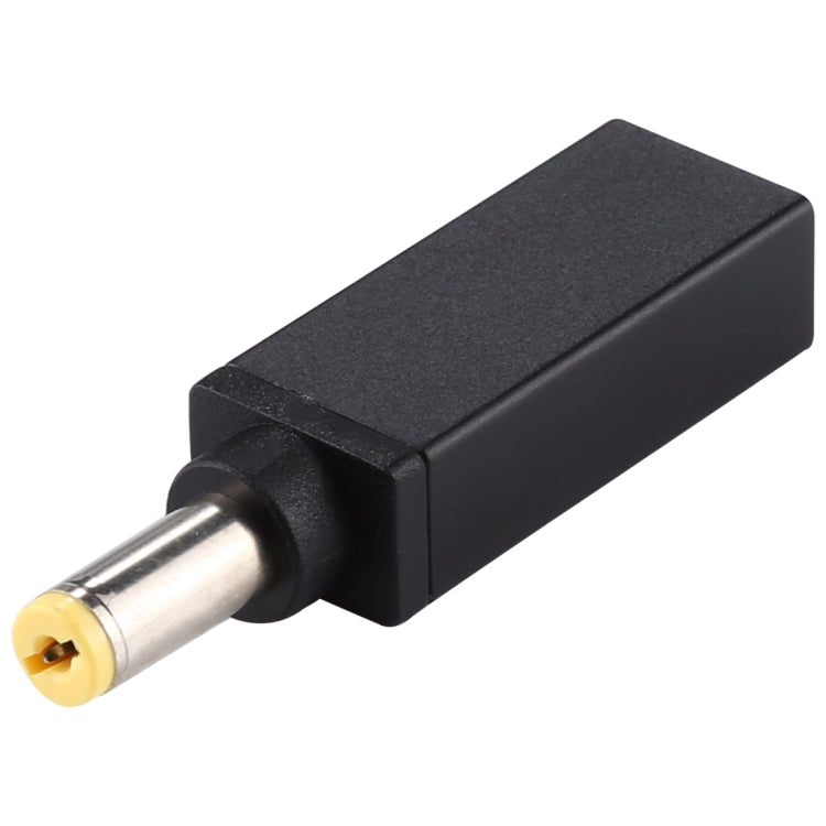Male Adapter Connector for 18.5V-20V Power Supply (Black, 5.5x1.7mm)