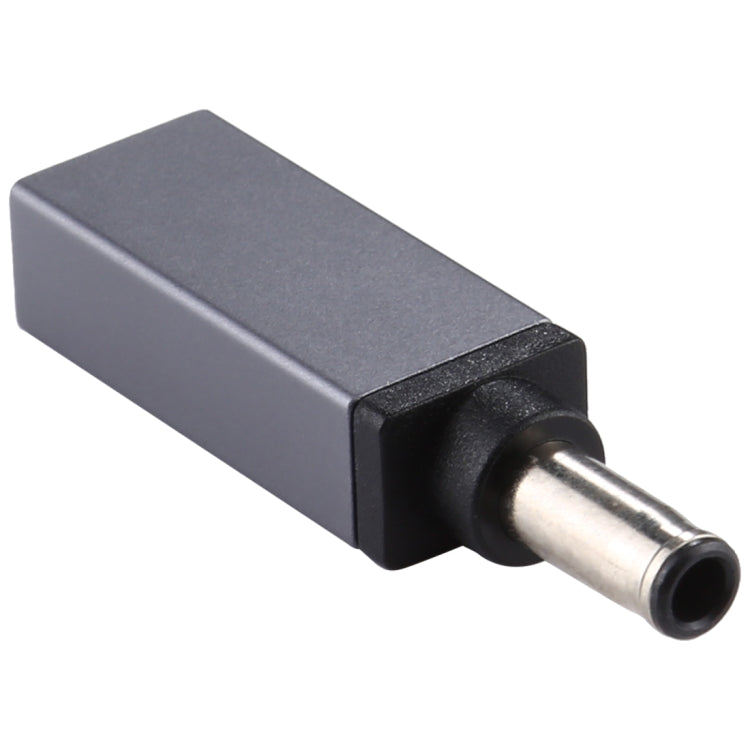 Sleek Silver Grey 18.5V-20V 5.5x1.0mm Male Adapter Connector