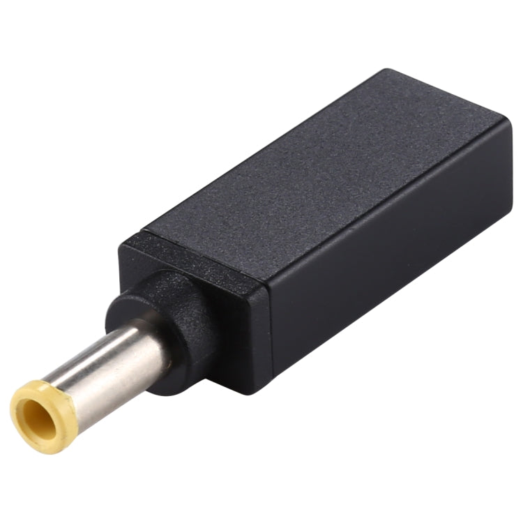 PD 19V 5.0x3.0mm Male Adapter Connector (Black) - Compact and Durable Power Solution