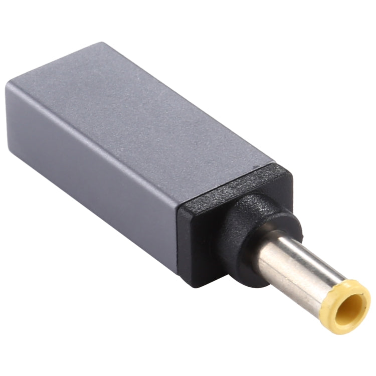 PD 19V 5.0x3.0mm Male Adapter Connector - Silver Grey