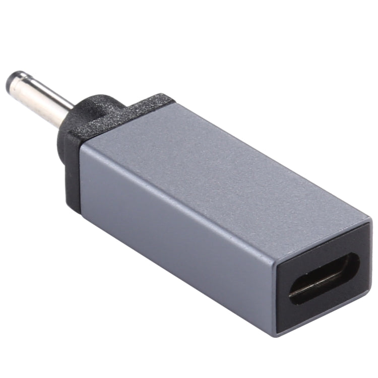 PD 18.5V-20V 3.0x1.0mm Male Adapter Connector-Silver Grey