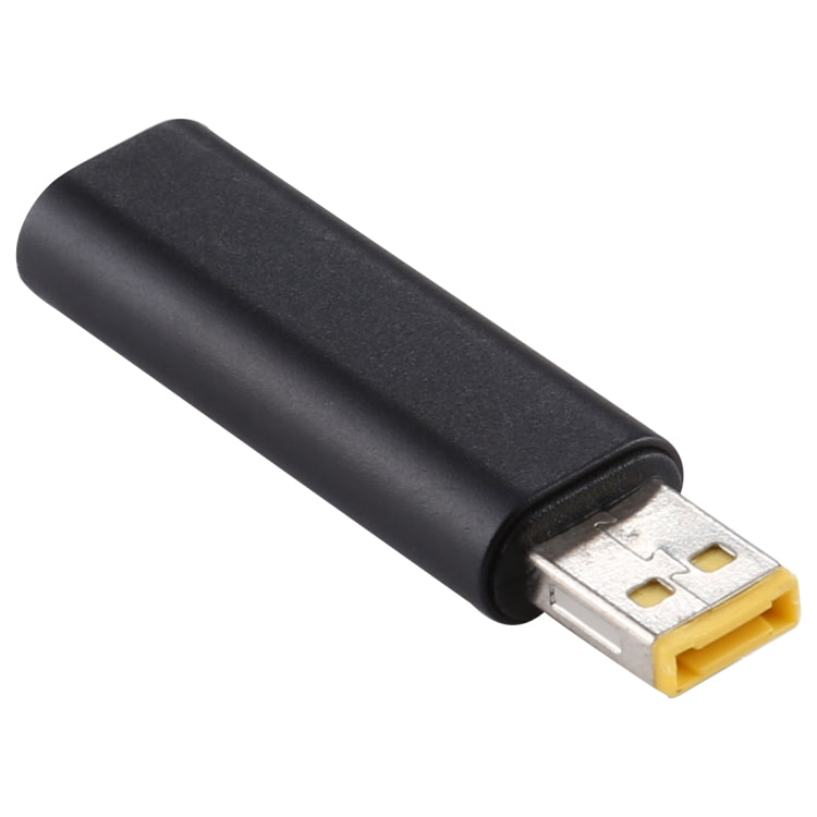 Lenovo Second Generation 12V Small Square Male Adapter Connector (Black)
