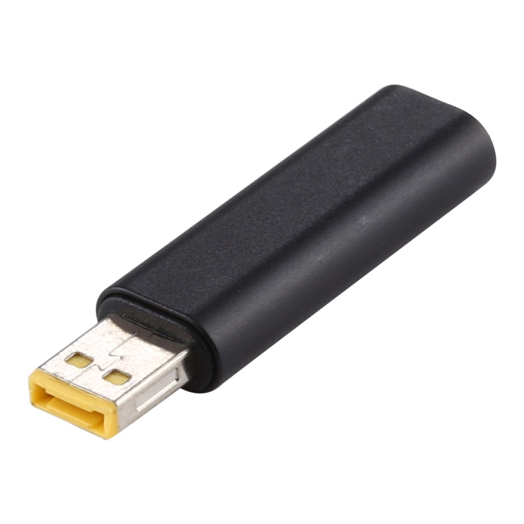Lenovo Second Generation 12V Small Square Male Adapter Connector (Black)
