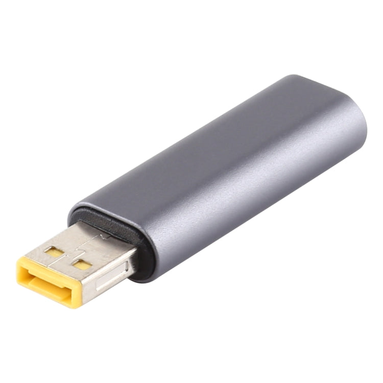 Lenovo PD 12V Small Square Male Adapter Connector - Silver Grey