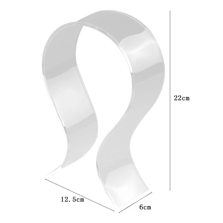 Universal Acrylic Headset Stand Display Hanger