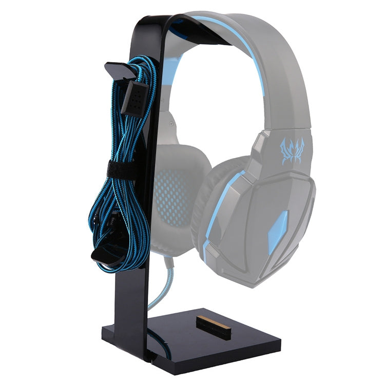 Acrylic Multi-Device Holder Stand with Headset Display