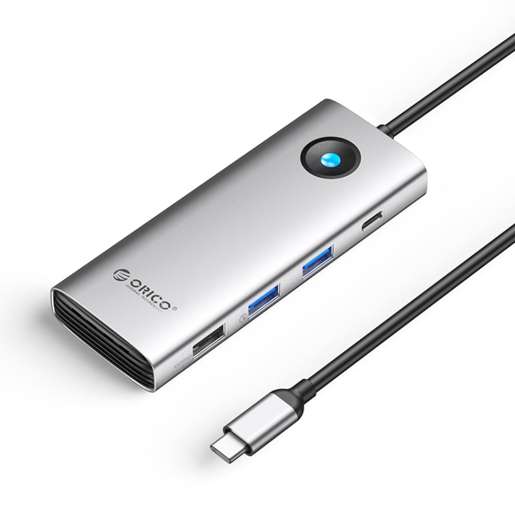 8-in-1 Multifunction Docking Station with USB-C/Type-C - Silver