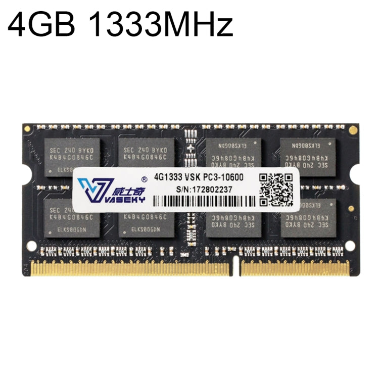 Vaseky 4GB 1333MHz DDR3 Laptop Memory RAM Module