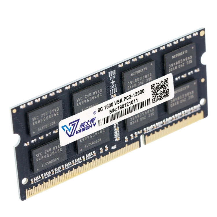 Vaseky 8GB 1600MHz DDR3 Laptop Memory Upgrade Module