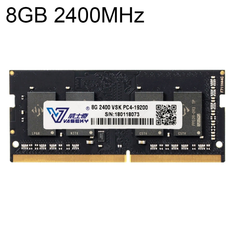 Vaseky 8GB 2400MHz DDR4 PC Memory RAM Module for Laptop