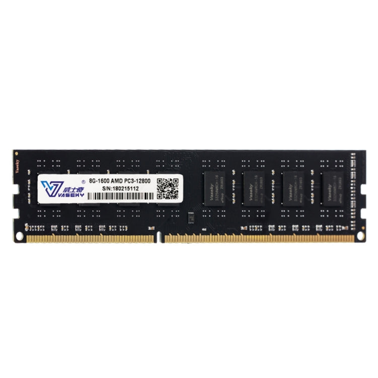 Vaseky 8GB 1600MHz AMD PC3-12800 DDR3 PC Memory RAM Module for Desktop - Optimize Your Desktop's Performance